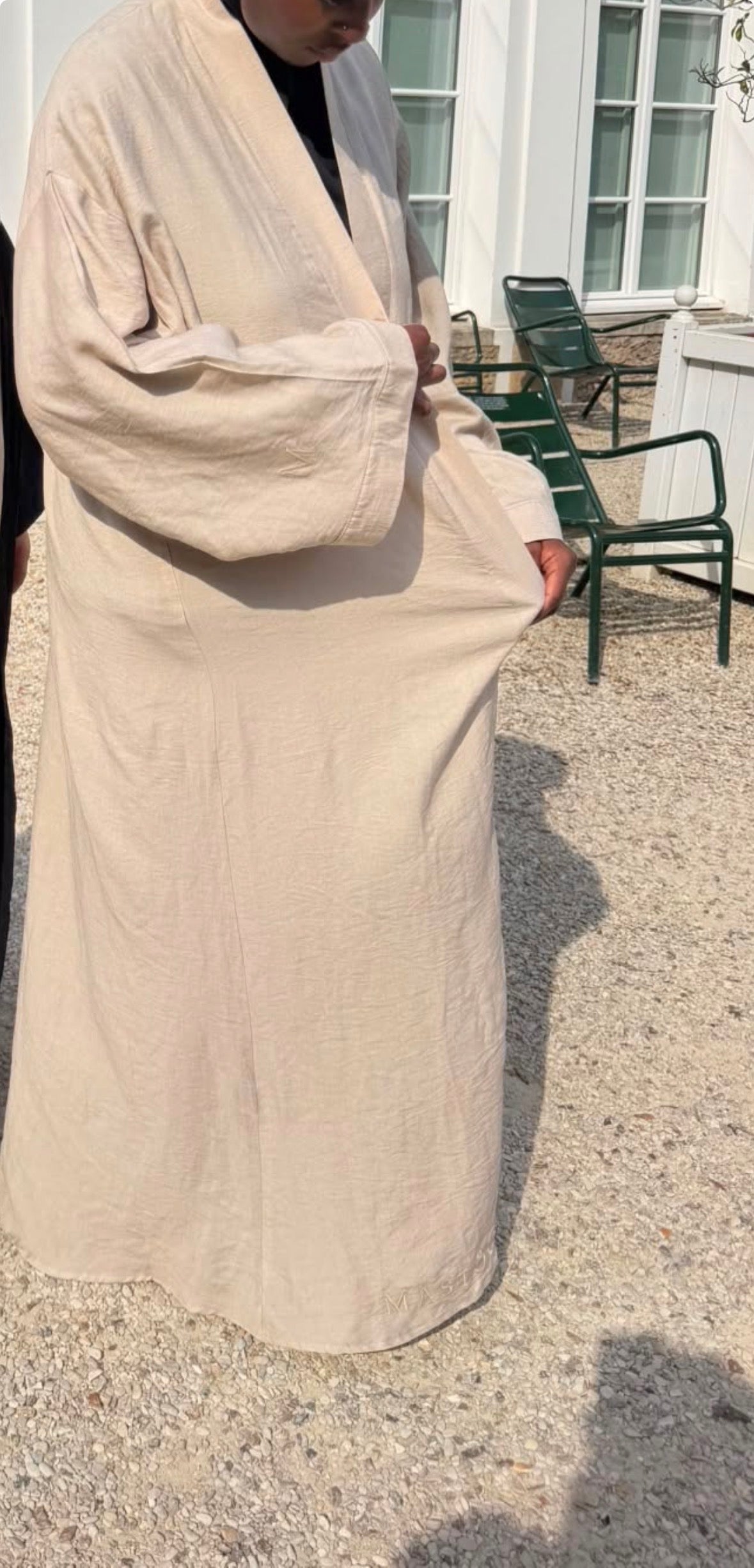 Kimono SYHERA - Taille 2 - Beige