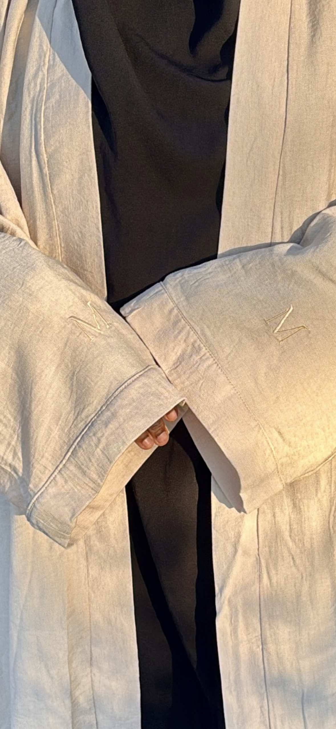 Kimono SYHERA - Taille 2 - Beige